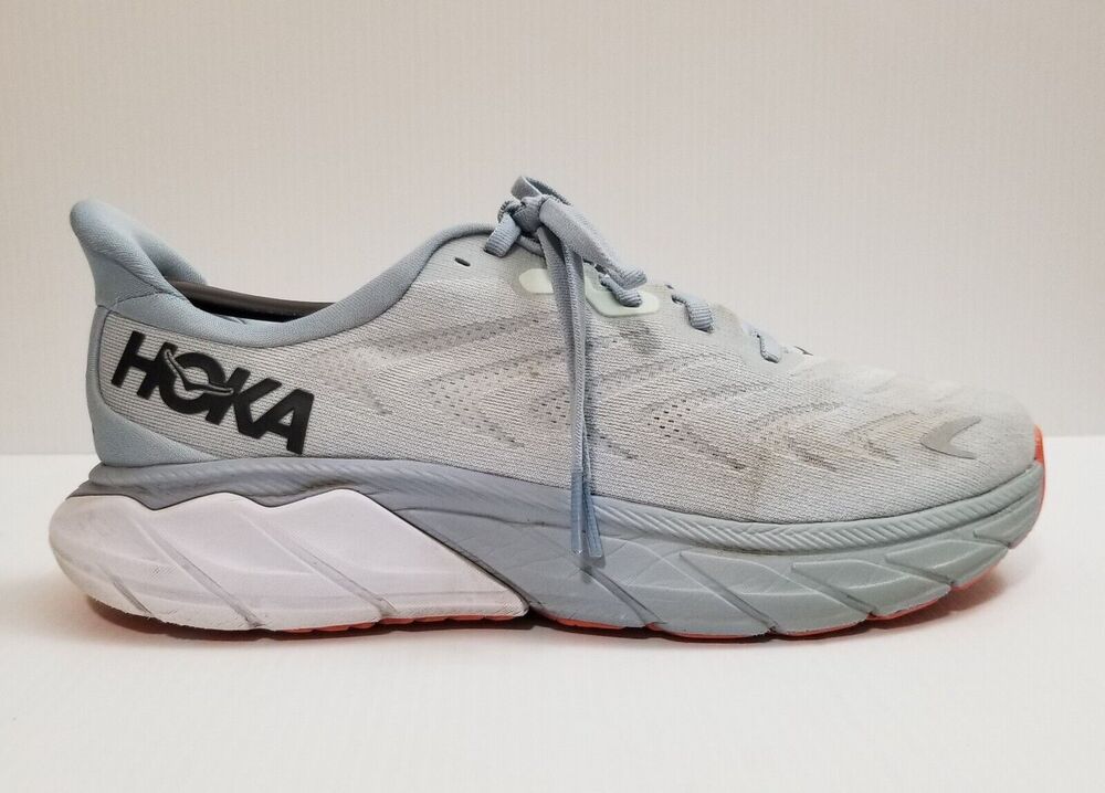 Hoka One One Arahi 6 Shoes Womens 9 B Blue Walking Running Sneaker Gym Cushion